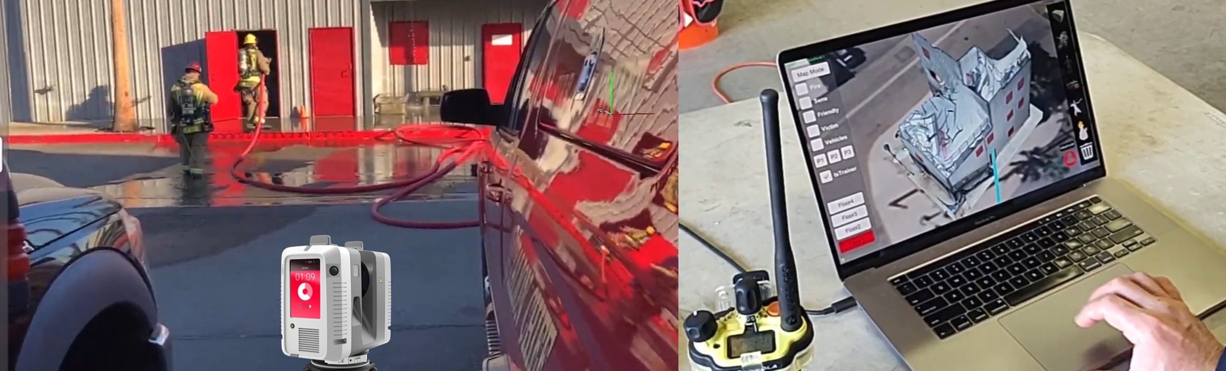 AR training for fire department in Corona (CA) in collaboration with Leica and ARcortex AR training for fire department in Corona (CA) in collaboration with Leica and ARcortex
